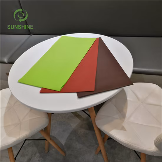 TNT Colorful PP Spunbond Nonwoven Tablecloth Roll PE-Cut Tablecloth